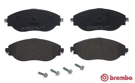P85166 Brembo Sapatas do freio dianteiras de disco