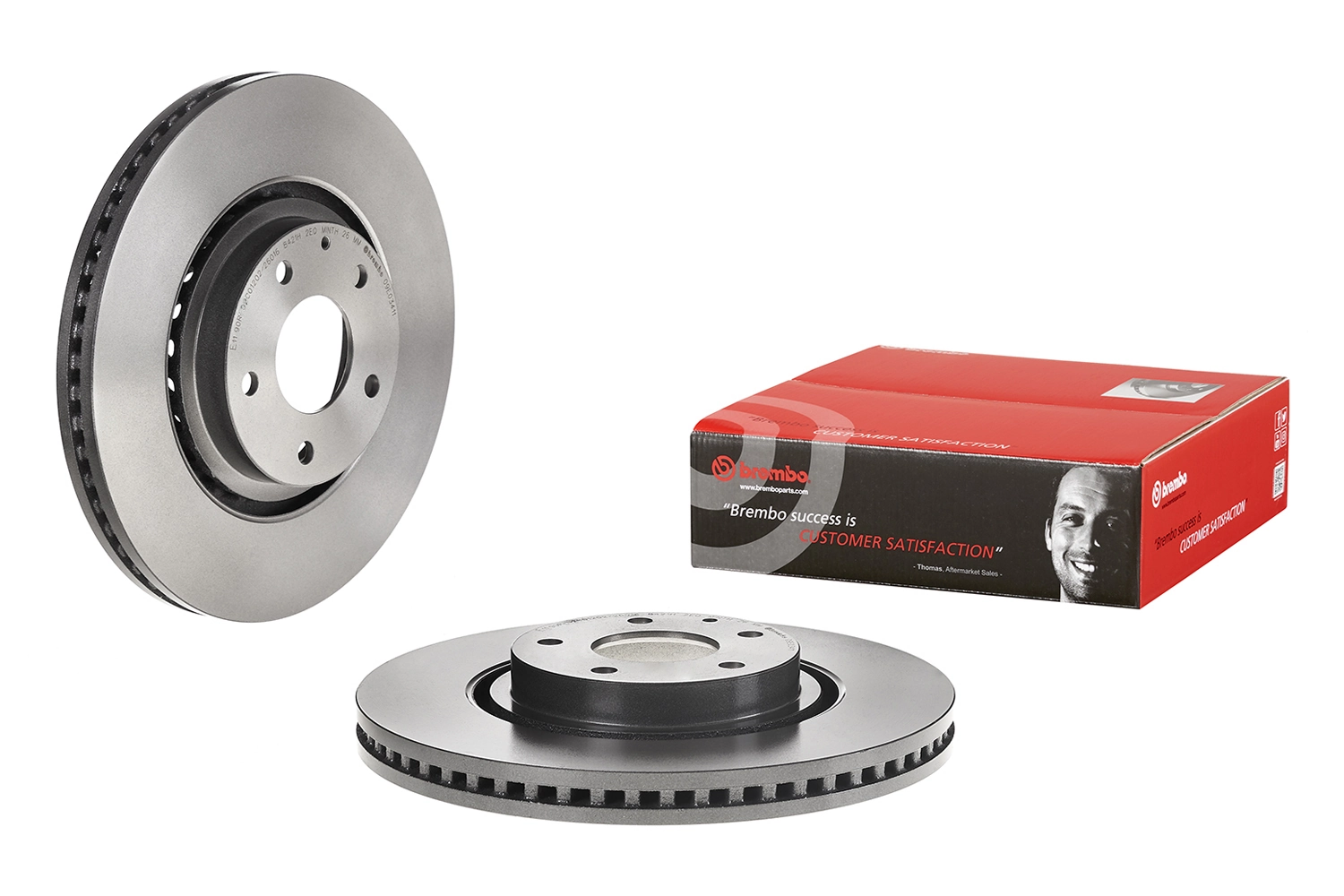 09E03411 Brembo Disco do freio dianteiro