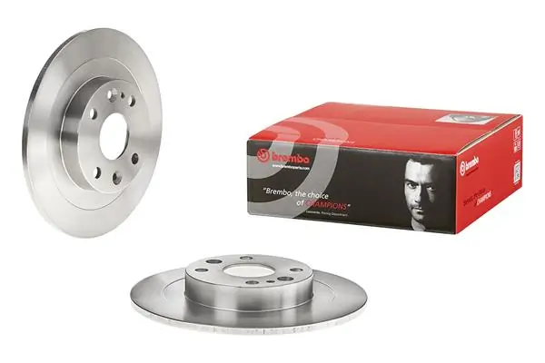 08685710 Brembo Disco do freio traseiro