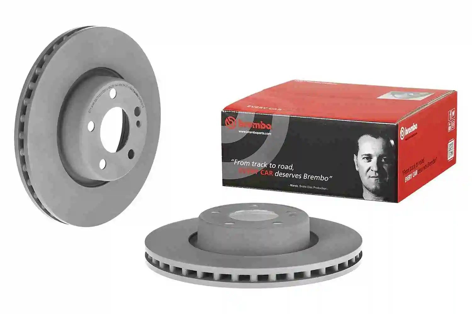 09D52613 Brembo Disco do freio dianteiro