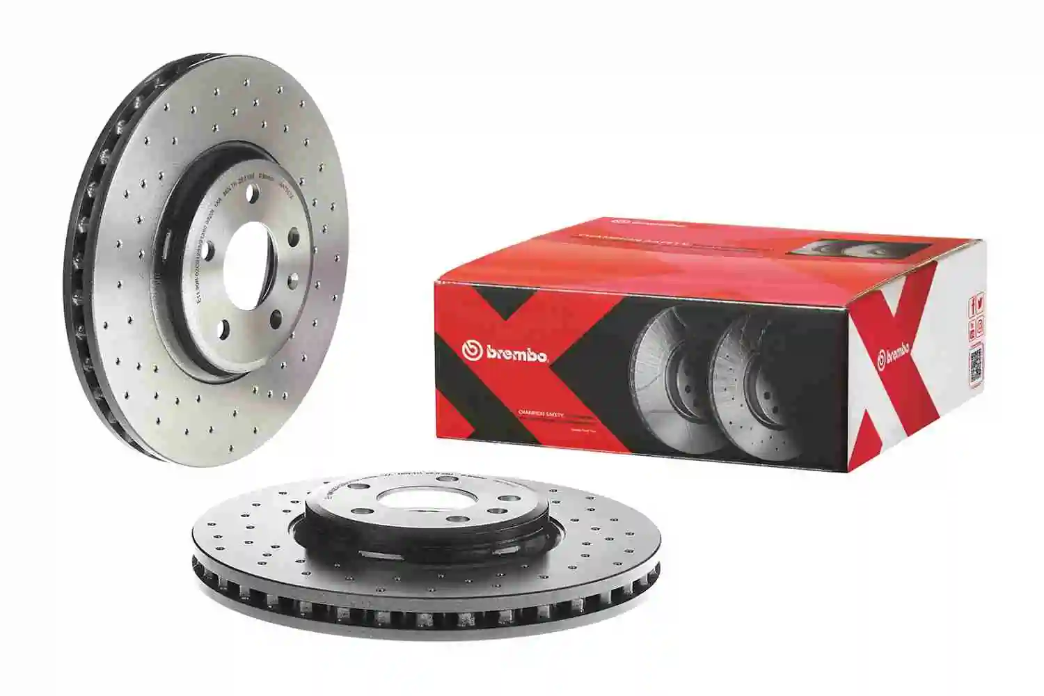 09A7581X Brembo Disco do freio dianteiro