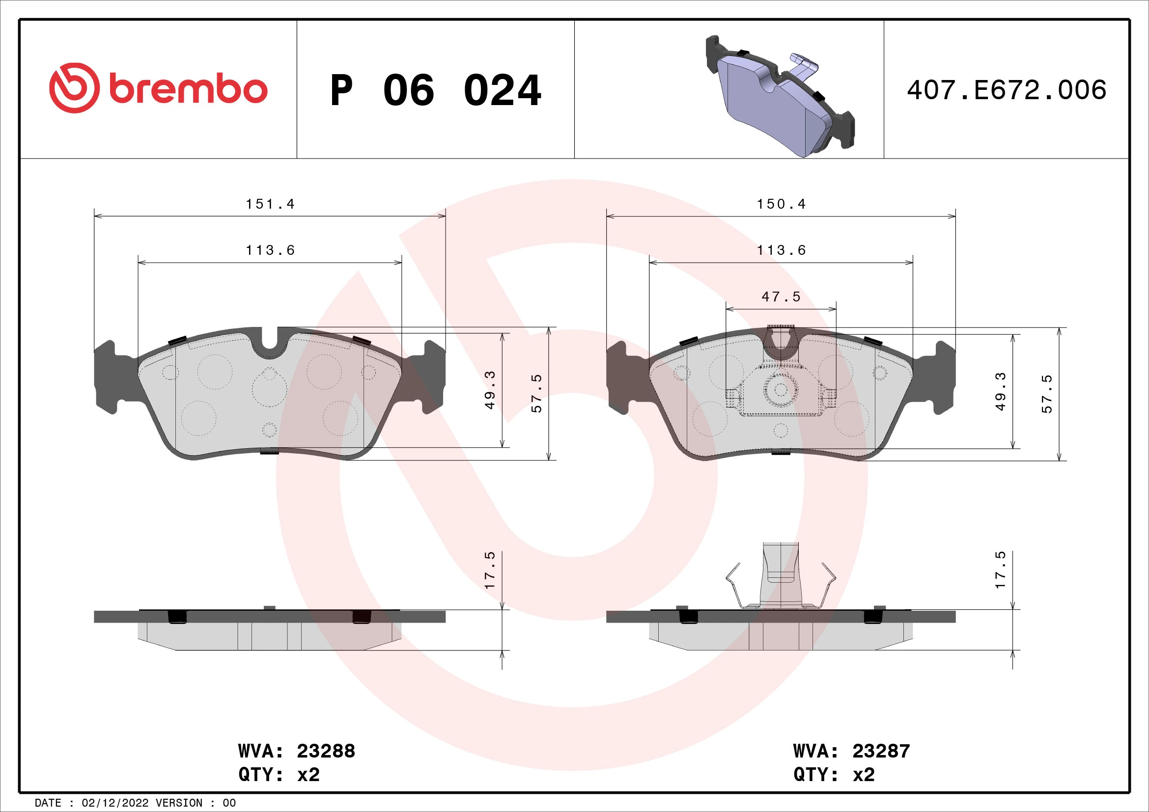 P06024 Brembo