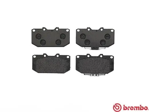P56025 Brembo Sapatas do freio dianteiras de disco