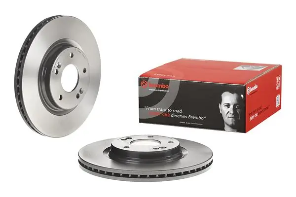 09D42811 Brembo Disco do freio dianteiro