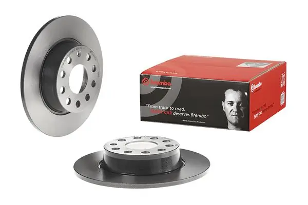 08B41311 Brembo Disco do freio traseiro