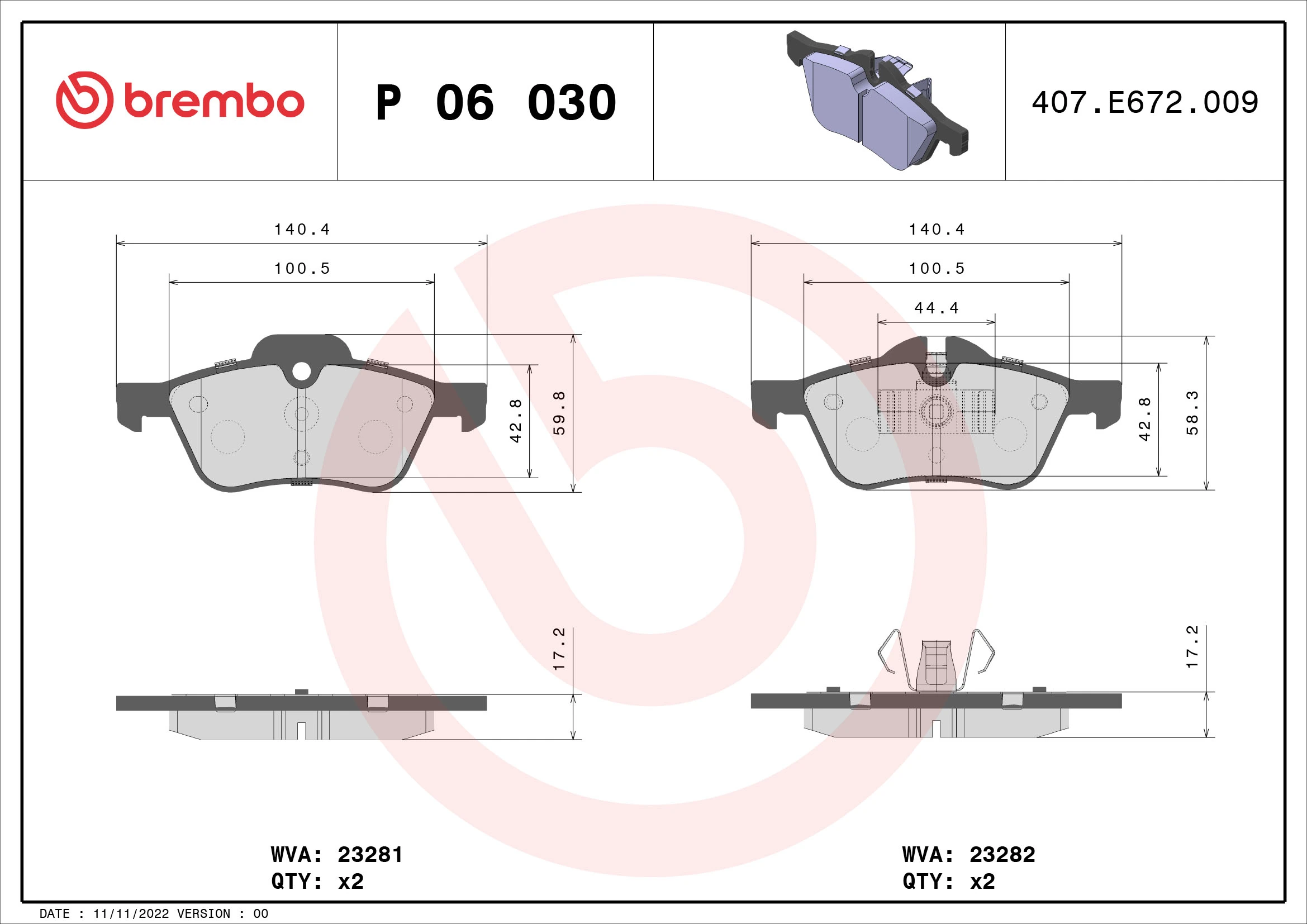 P06030 Brembo