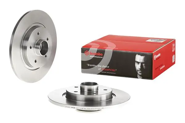 08B39527 Brembo Disco do freio traseiro