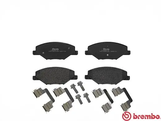P85121 Brembo Sapatas do freio dianteiras de disco