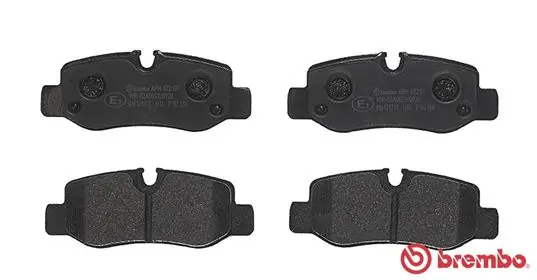 P50126 Brembo Sapatas do freio traseiras de disco