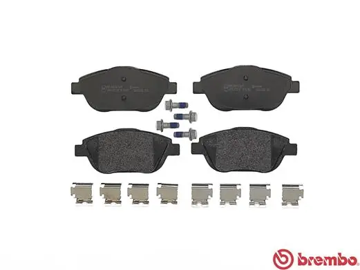 P61103 Brembo Sapatas do freio dianteiras de disco
