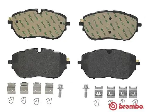 P61128 Brembo Sapatas do freio dianteiras de disco