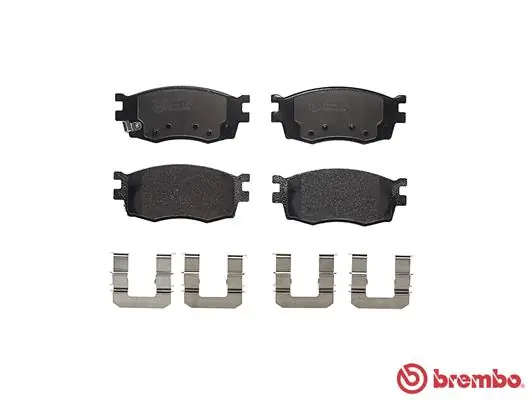 P30069 Brembo Sapatas do freio dianteiras de disco