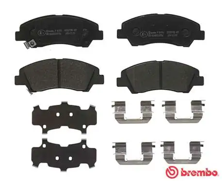 P30076 Brembo Sapatas do freio dianteiras de disco