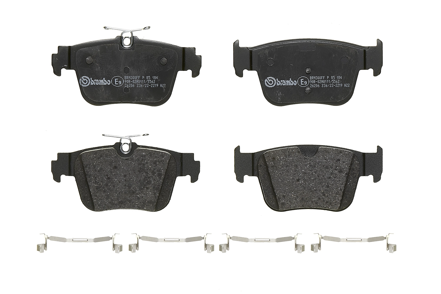 P85184 Brembo Sapatas do freio traseiras de disco