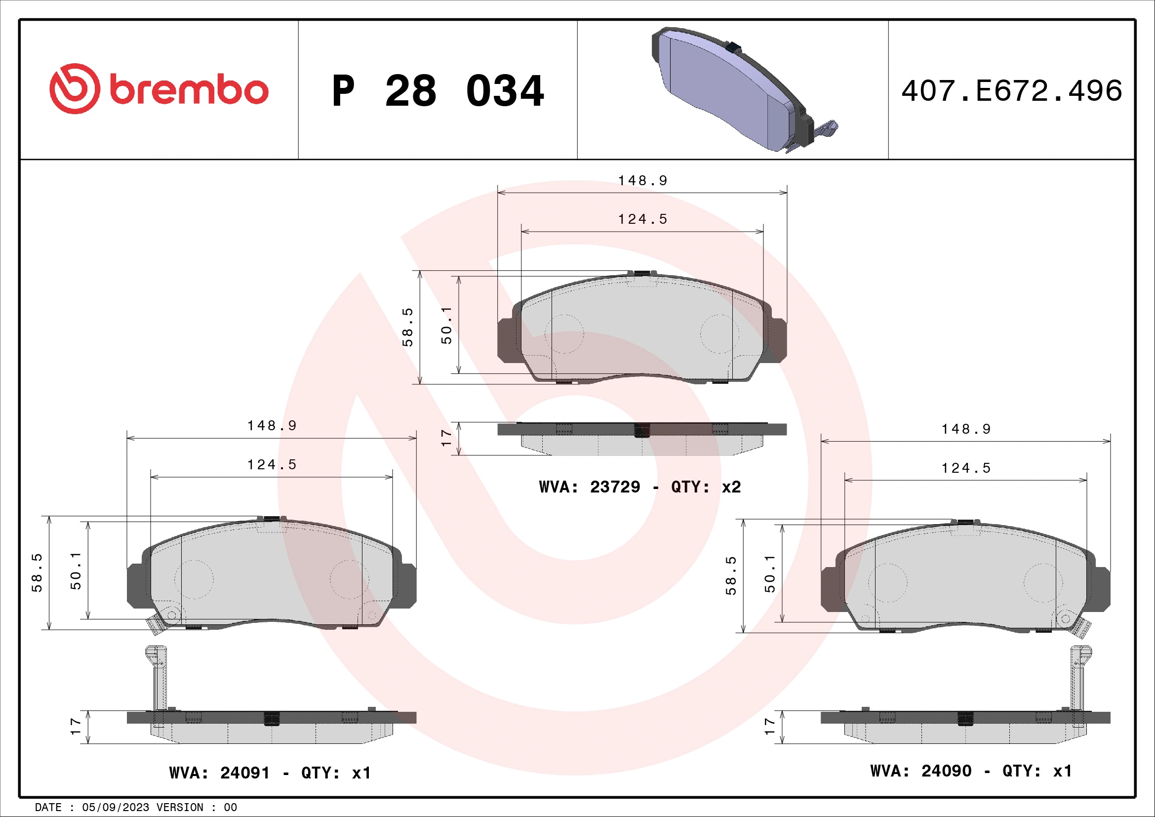 P28034 Brembo