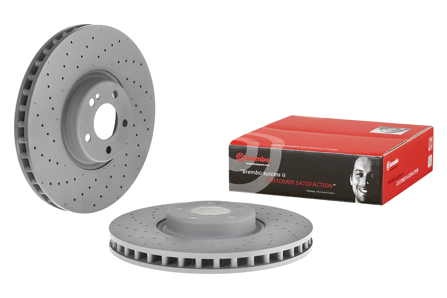 09D52413 Brembo Disco do freio dianteiro