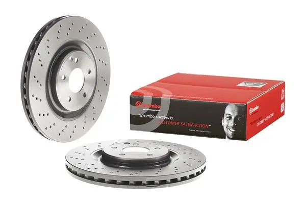 09A73111 Brembo Disco do freio dianteiro