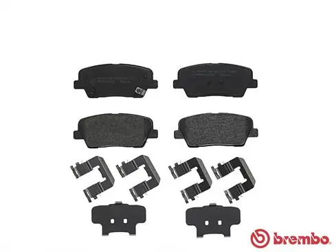 P30063 Brembo Sapatas do freio traseiras de disco