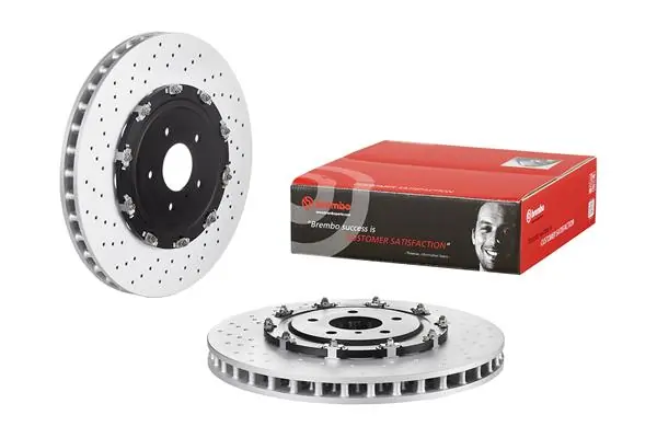09A18713 Brembo Disco do freio dianteiro