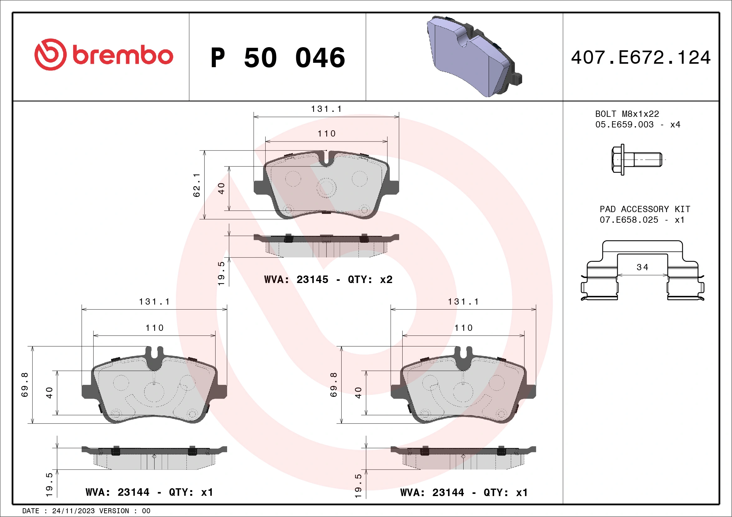 P50046 Brembo