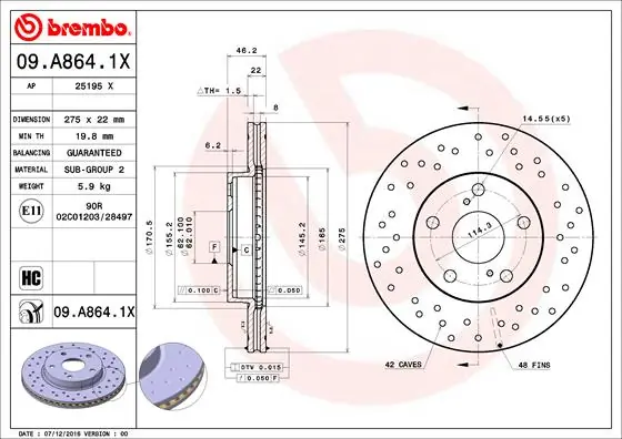 09A8641X Brembo