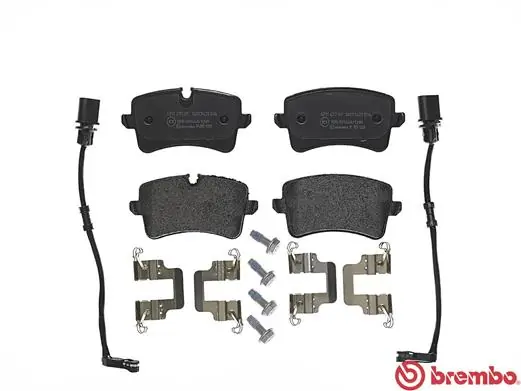 P85120 Brembo Sapatas do freio traseiras de disco