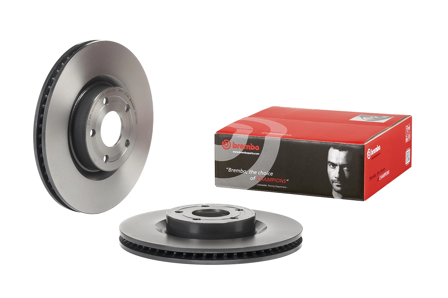 09N37811 Brembo Disco do freio dianteiro