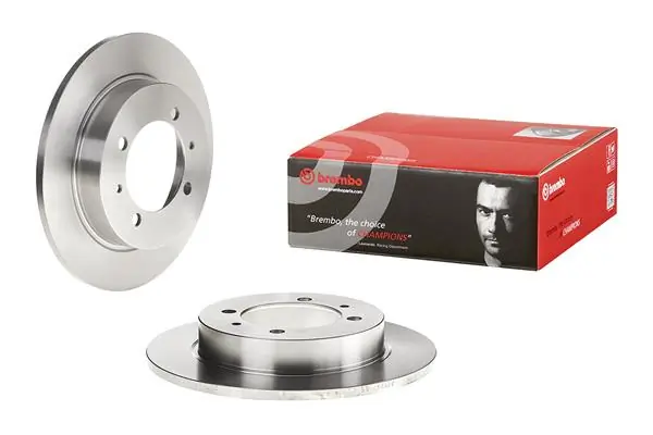 08704210 Brembo Disco do freio traseiro