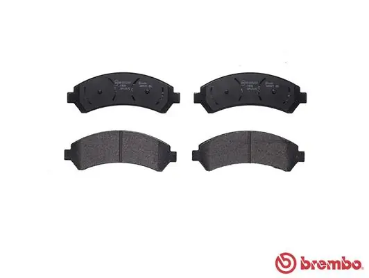 P10016 Brembo Sapatas do freio dianteiras de disco