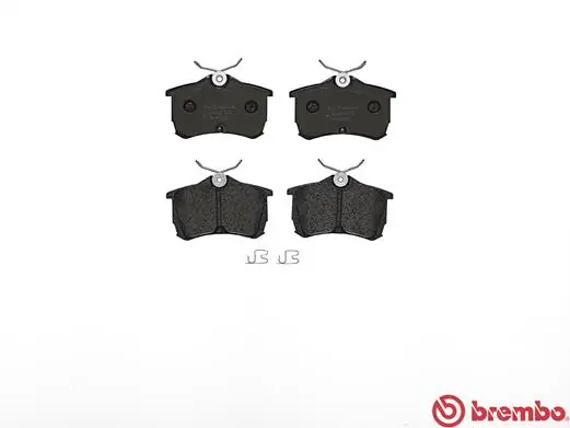 P28030 Brembo Sapatas do freio traseiras de disco
