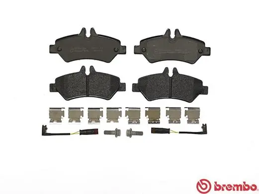P50084 Brembo Sapatas do freio traseiras de disco