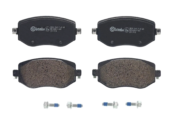 P68068 Brembo Sapatas do freio dianteiras de disco