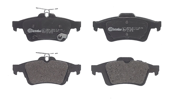 P24216 Brembo Sapatas do freio traseiras de disco