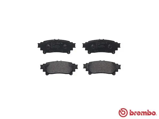 P83152 Brembo Sapatas do freio traseiras de disco
