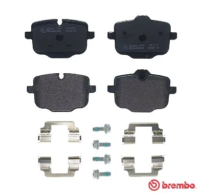 P06101 Brembo Sapatas do freio traseiras de disco