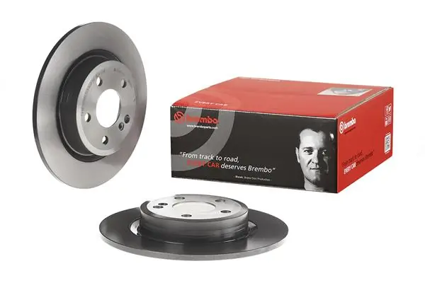 08B34841 Brembo Disco do freio traseiro