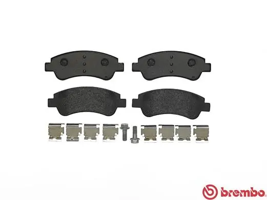 P61082 Brembo Sapatas do freio dianteiras de disco