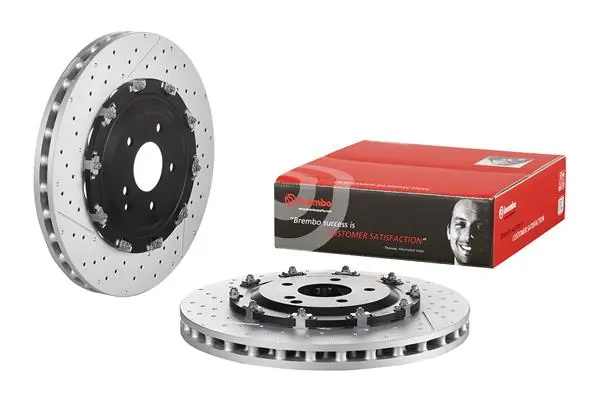 09954733 Brembo Disco do freio dianteiro