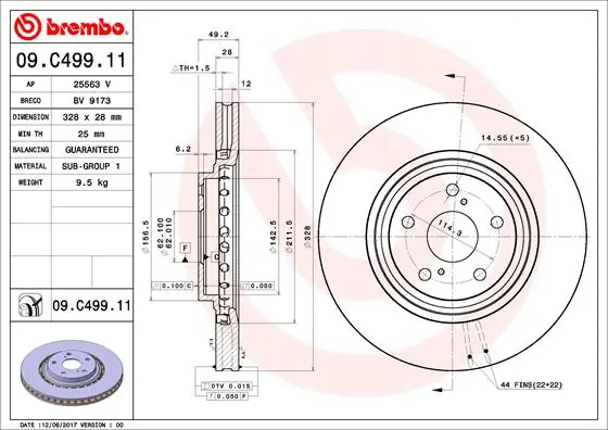 09C49911 Brembo
