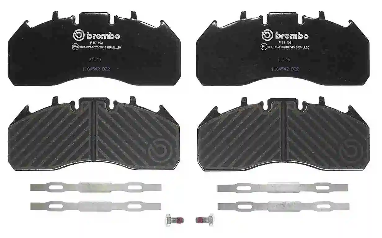 PB7103 Brembo Sapatas do freio dianteiras de disco