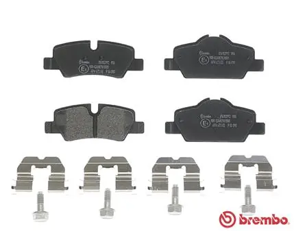 P06090 Brembo Sapatas do freio traseiras de disco