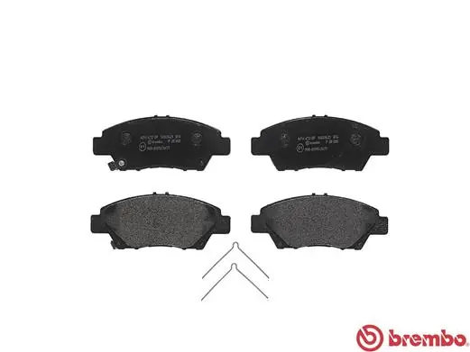 P28050 Brembo Sapatas do freio dianteiras de disco