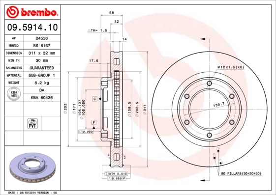 09591410 Brembo