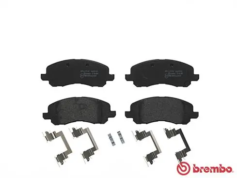P18001 Brembo Sapatas do freio dianteiras de disco