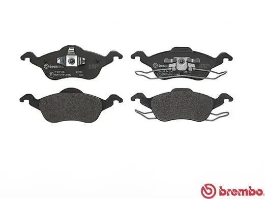 P24046 Brembo Sapatas do freio dianteiras de disco
