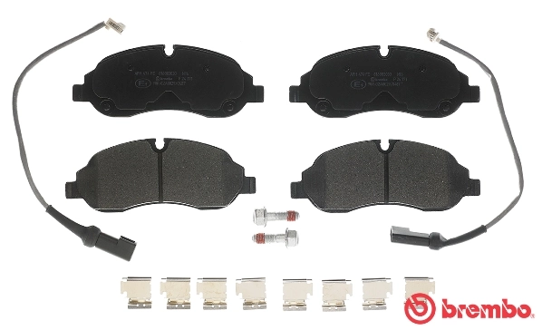 P24171 Brembo Sapatas do freio dianteiras de disco