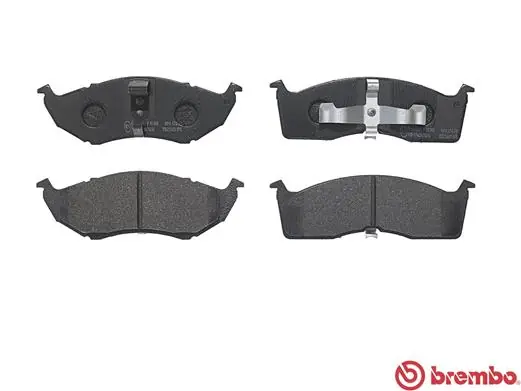P11008 Brembo Sapatas do freio dianteiras de disco