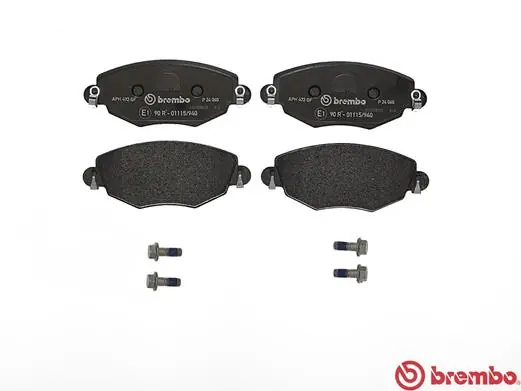 P24060 Brembo Sapatas do freio dianteiras de disco