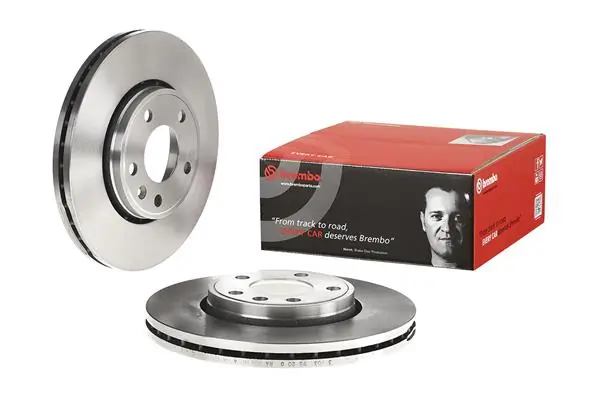 09893710 Brembo Disco do freio dianteiro