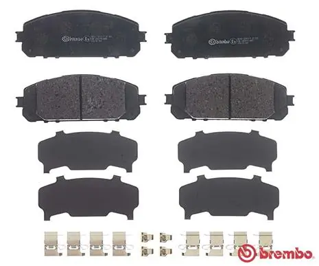 P37021 Brembo Sapatas do freio dianteiras de disco